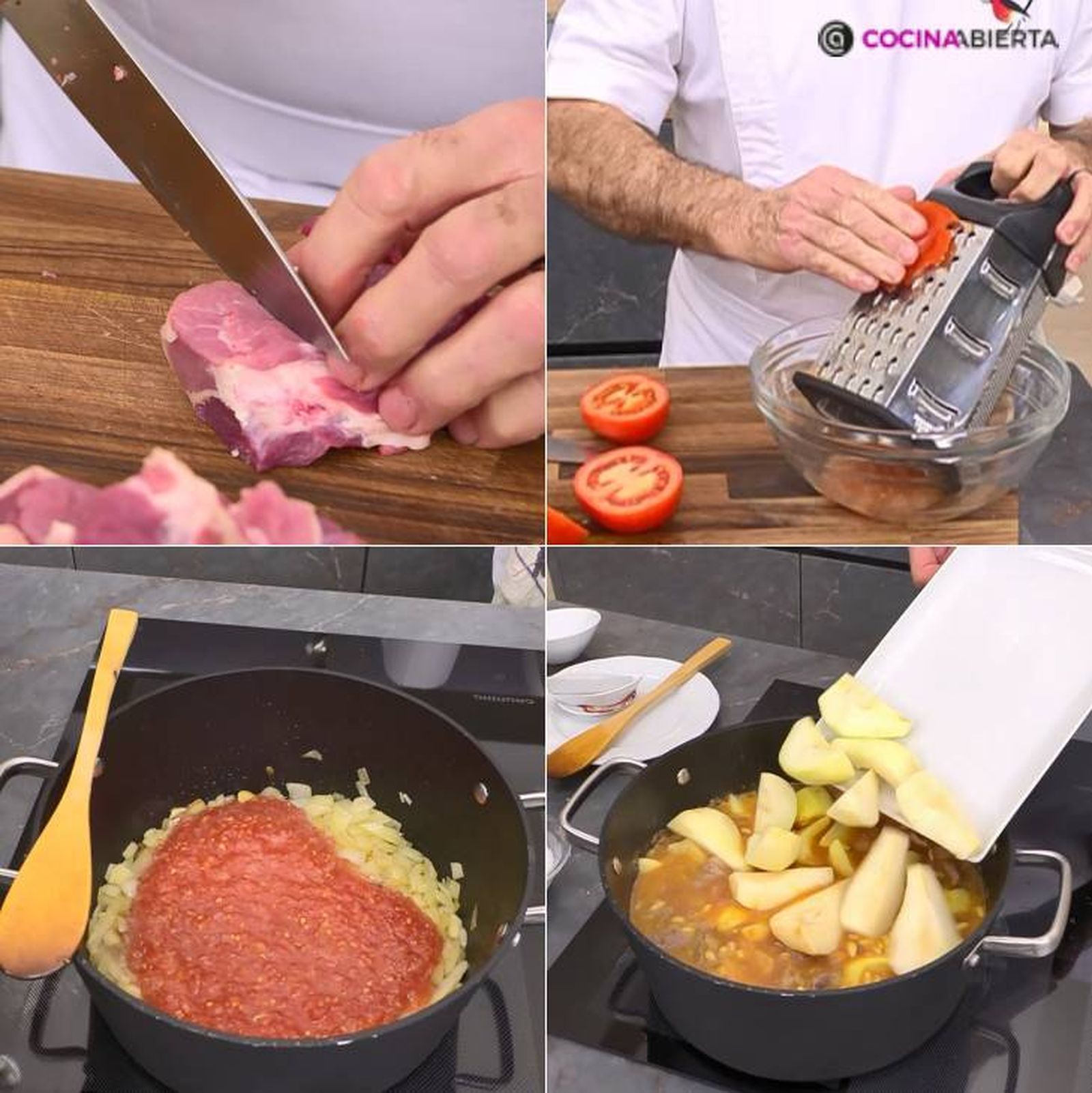 estofado cordero con tomate pasos estofado cordero con tomate pasos