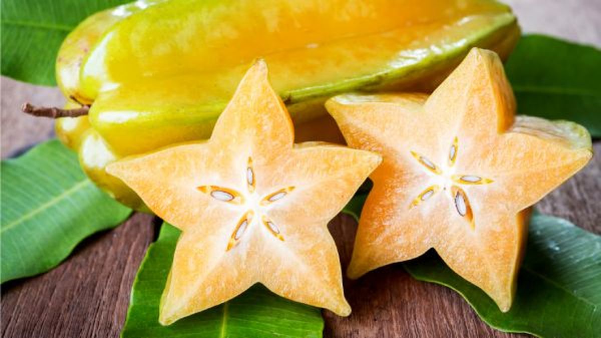 Frutas exóticas- carambola