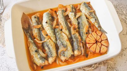 Sardinas en escabeche