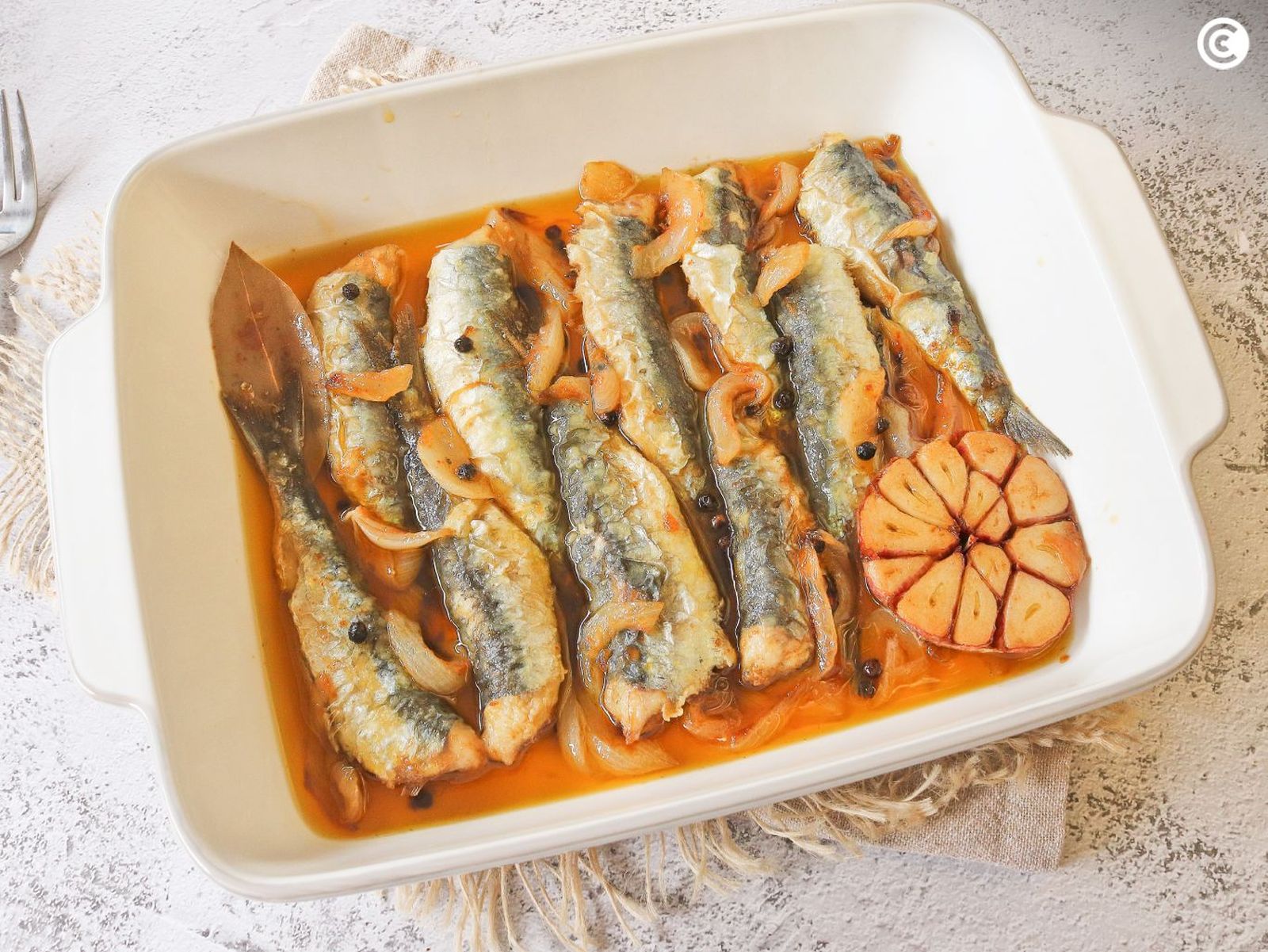 Sardinas en escabeche