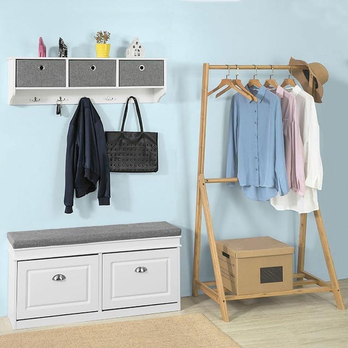 Descubre los muebles esenciales para decorar la entrada de la casa 7