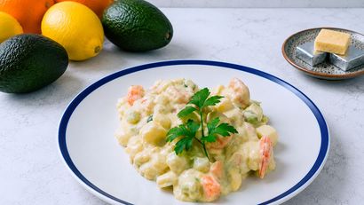 Ensaladilla de gambas