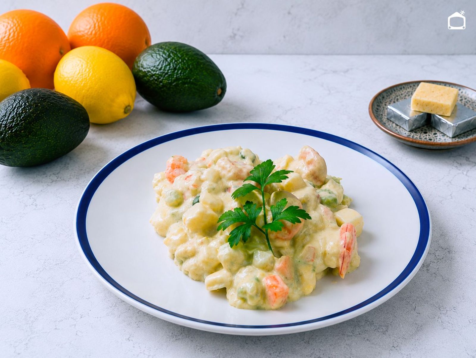 Ensaladilla de gambas