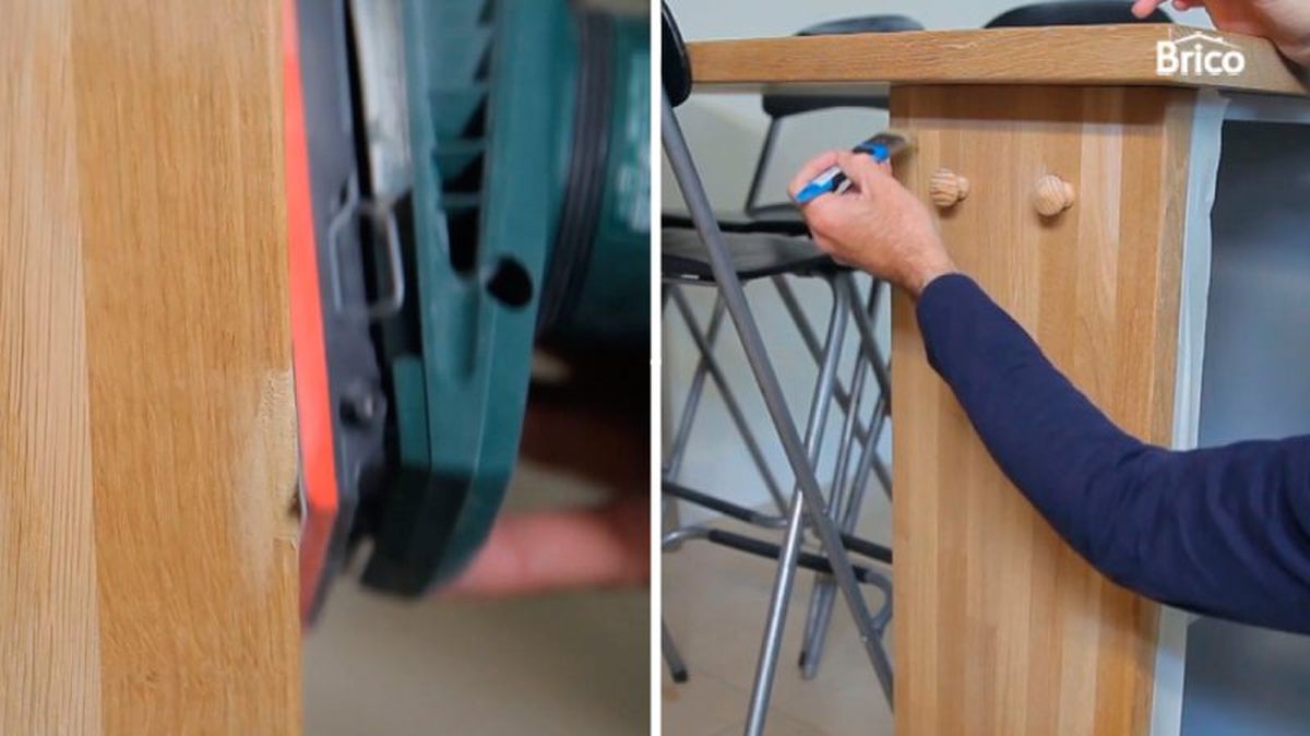 Alisar la zona y aplicar barniz protector