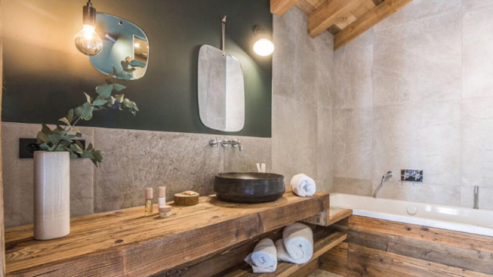 Baños rústicos claves para decorar con este estilo decorativo 8 Baños rústicos claves para decorar con este estilo decorativo 8