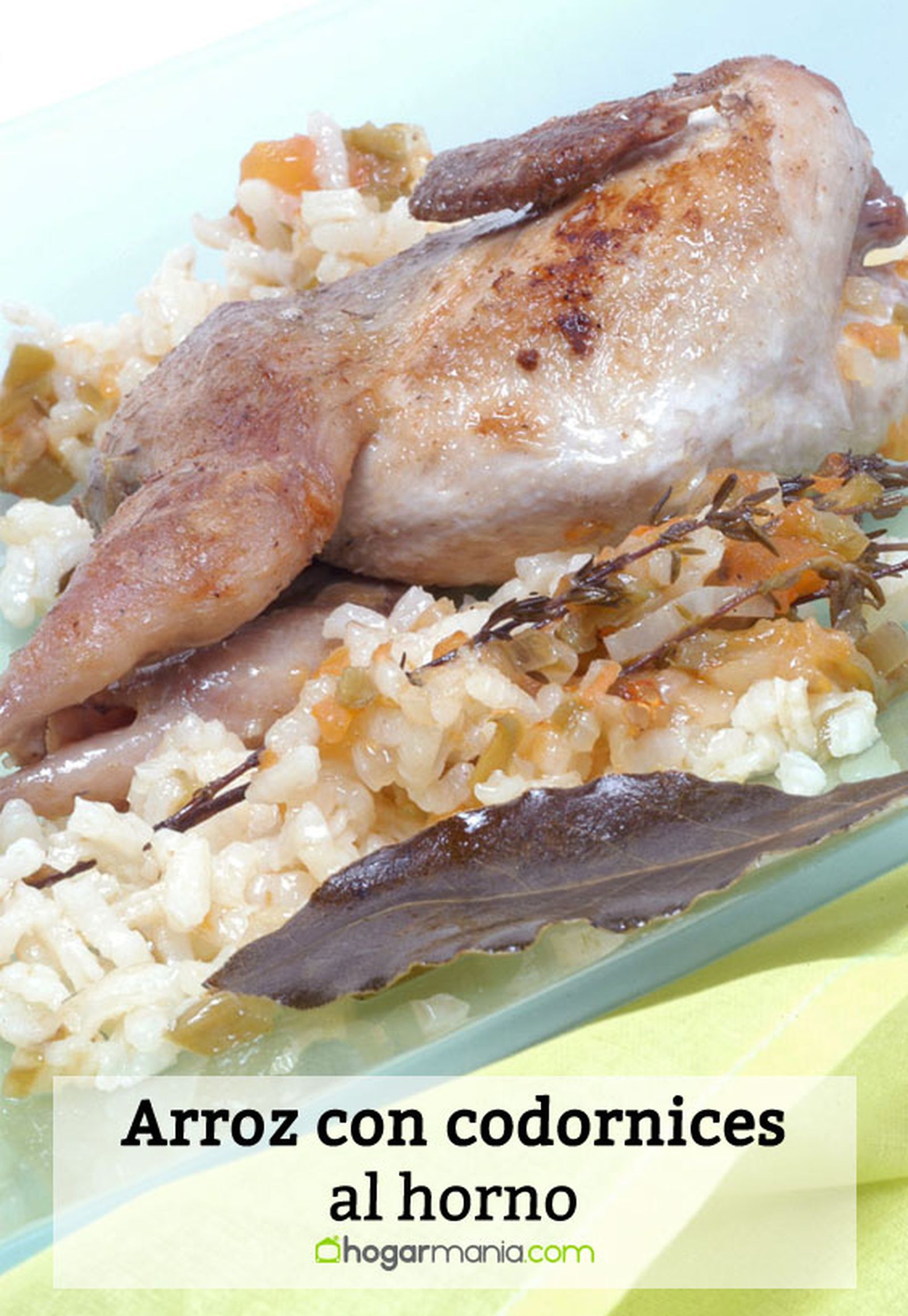 arroz codornices horno pin arroz codornices horno pin