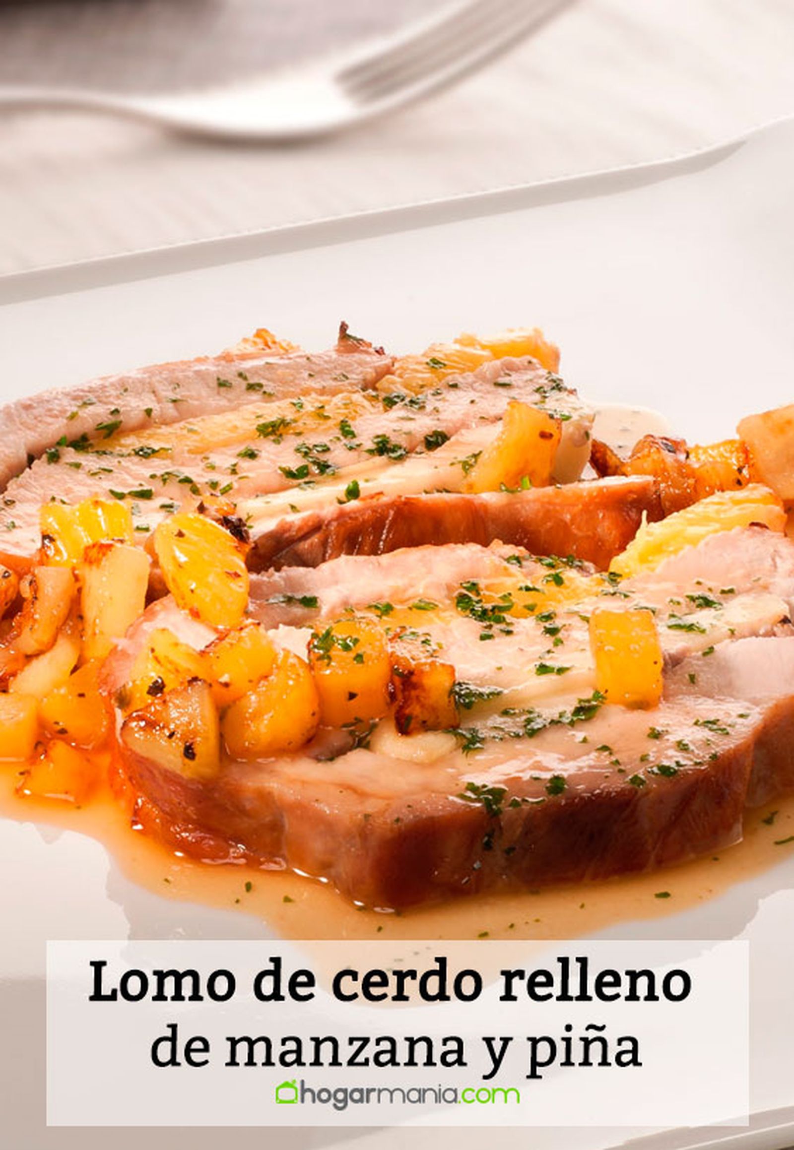 lomo cerdo relleno manzana pina pin lomo cerdo relleno manzana pina pin
