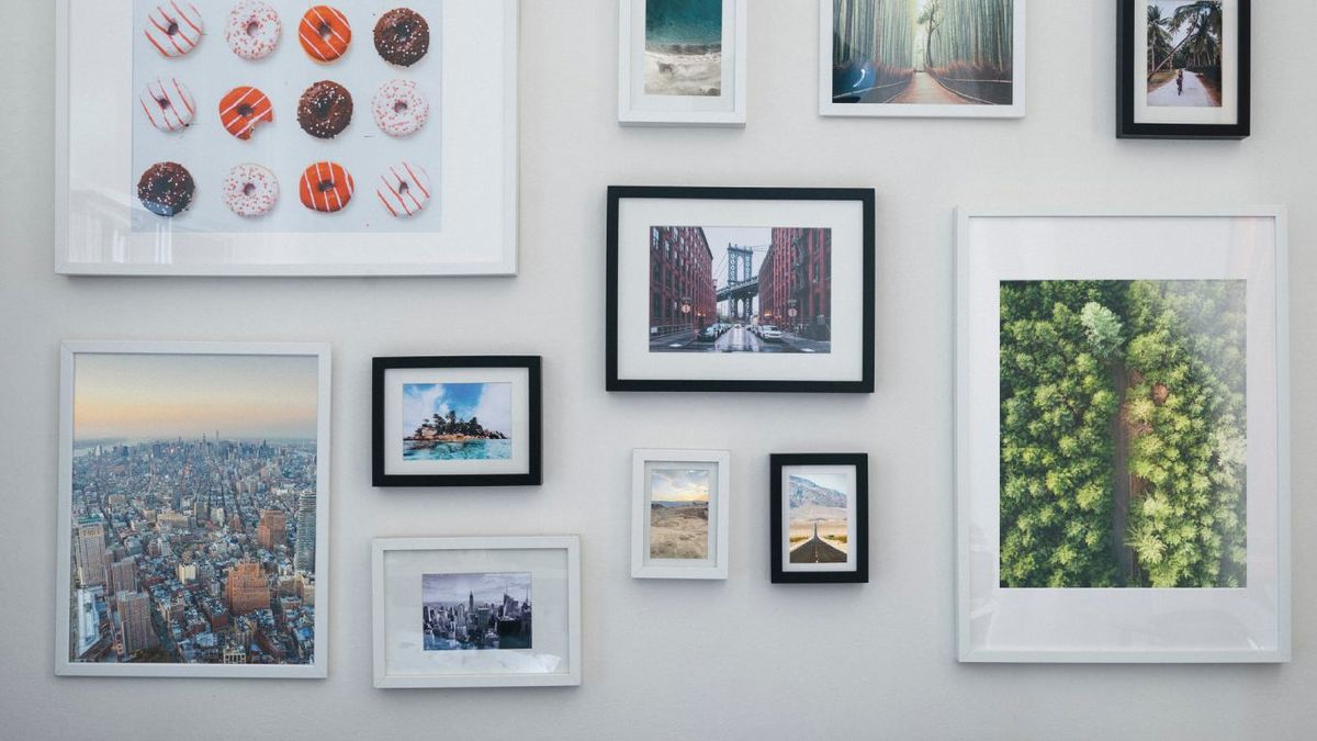 Forma un conjunto de fotos