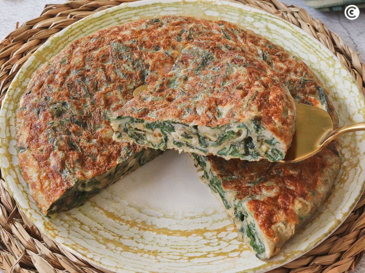 Receta de tortilla de acelgas