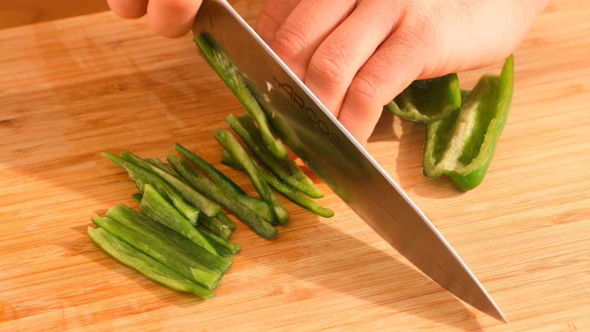 Fajitas mexicanas de pollo   Paso 3