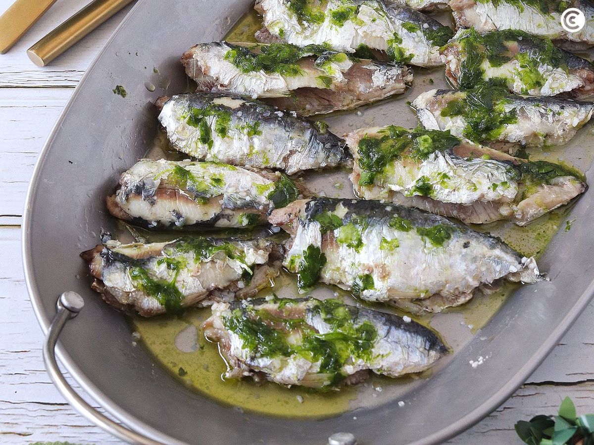 Sardinas asadas al horno