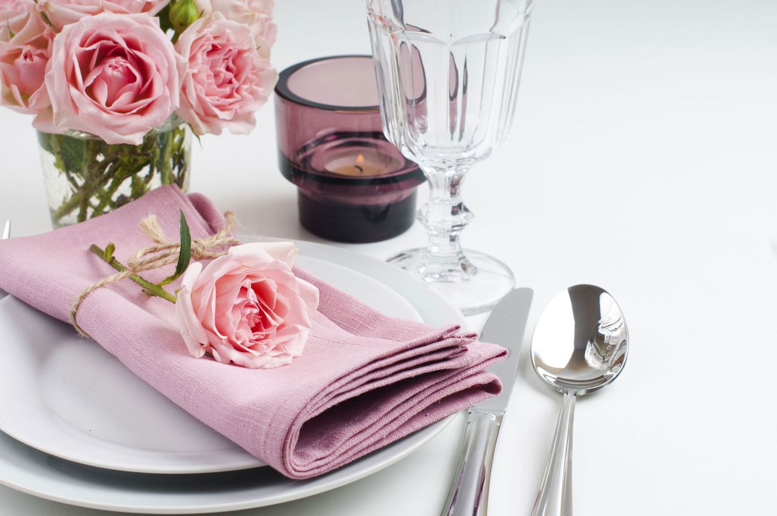 Decoración romántica para mesas 10 Decoración romántica para mesas 10