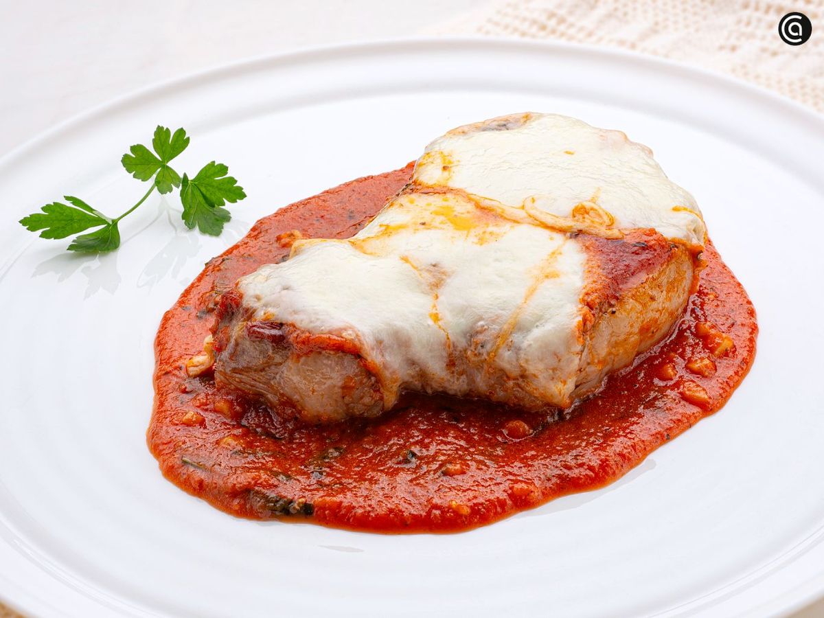 Chuletas de cerdo a la pizzaiola de Karlos Arguiñano