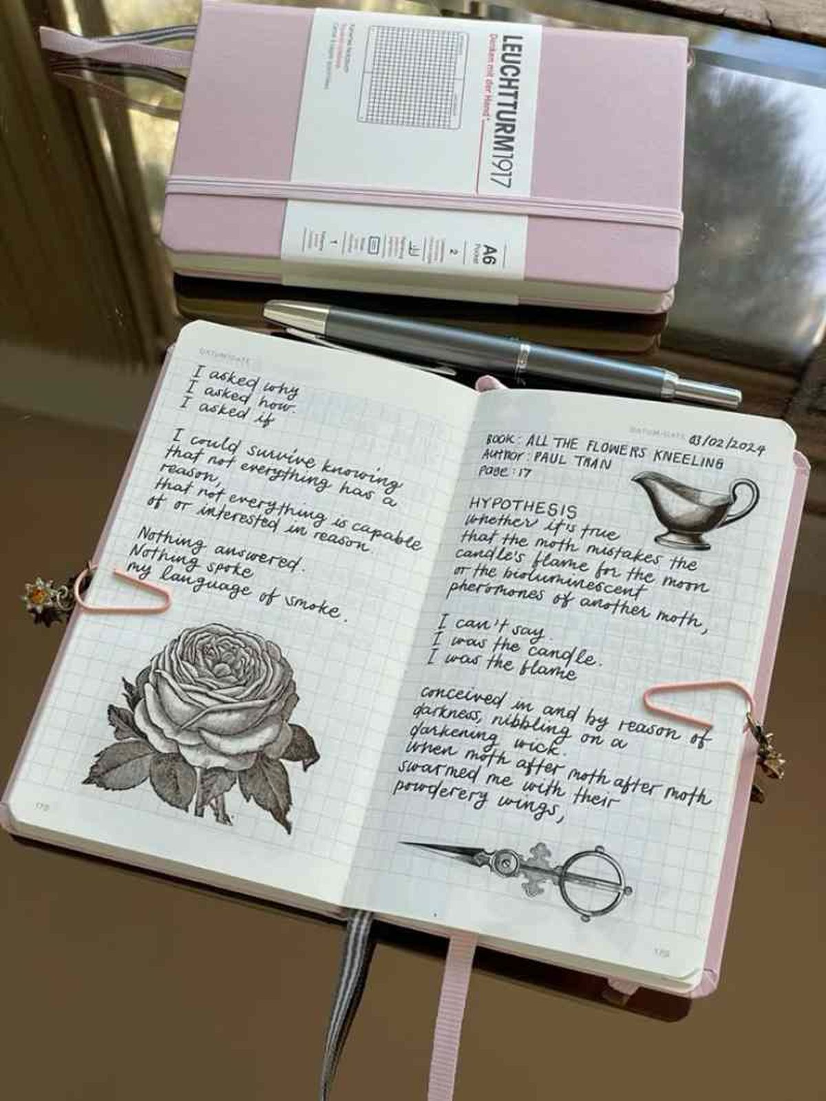 Cuaderno de viaje Leuchtturm 1917 Bullet Journal Edition / Imagen: Pinterest