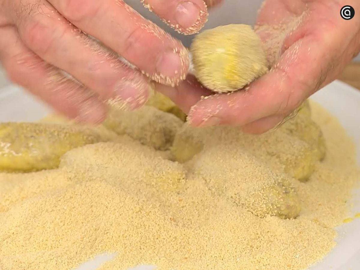 Reboza bien las croquetas