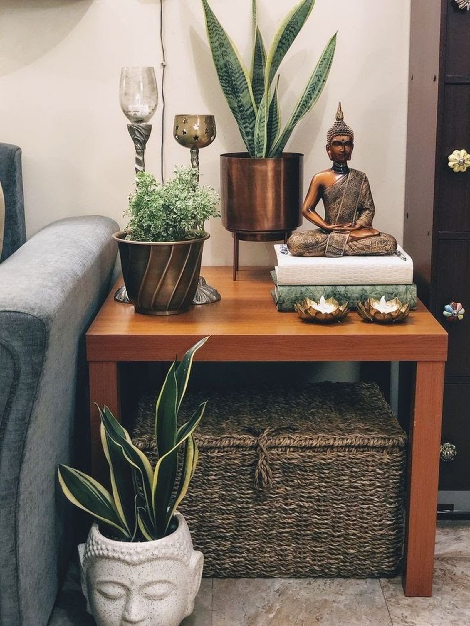 altar buda plantas pinterest