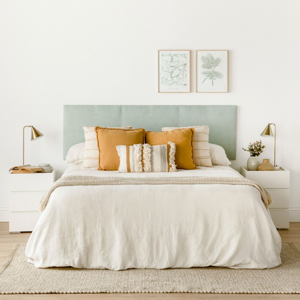 cabecero ilan menta kenay home