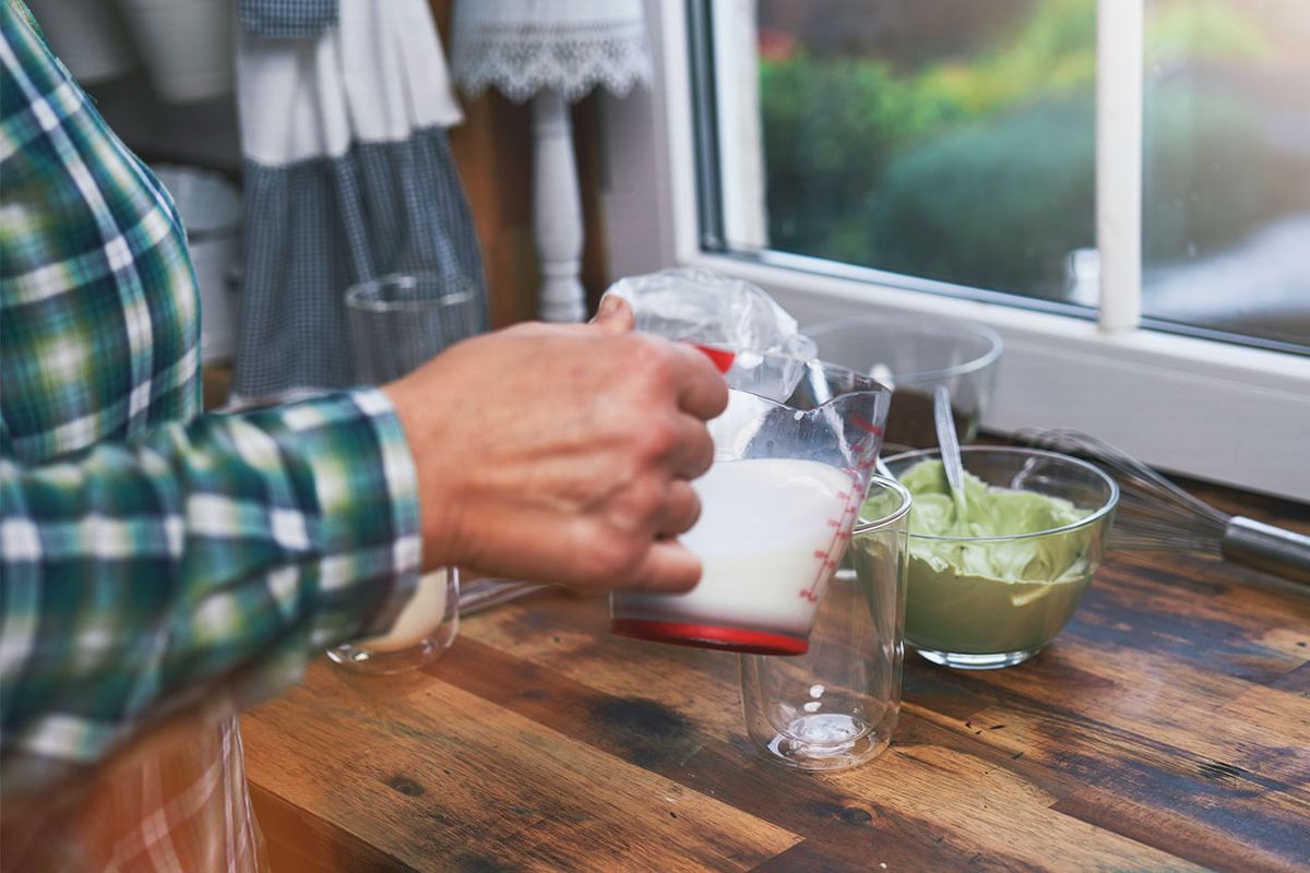 recetas bebidas tendencia dalgona matcha latte paso2