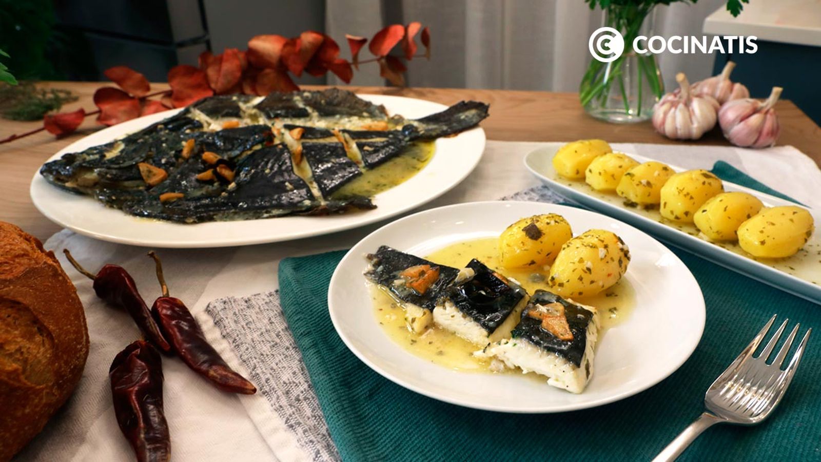Receta de rodaballo al horno paso 7 Receta de rodaballo al horno paso 7