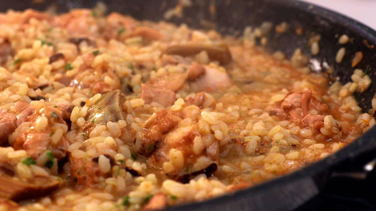 Receta de arroz con conejo  paso 5