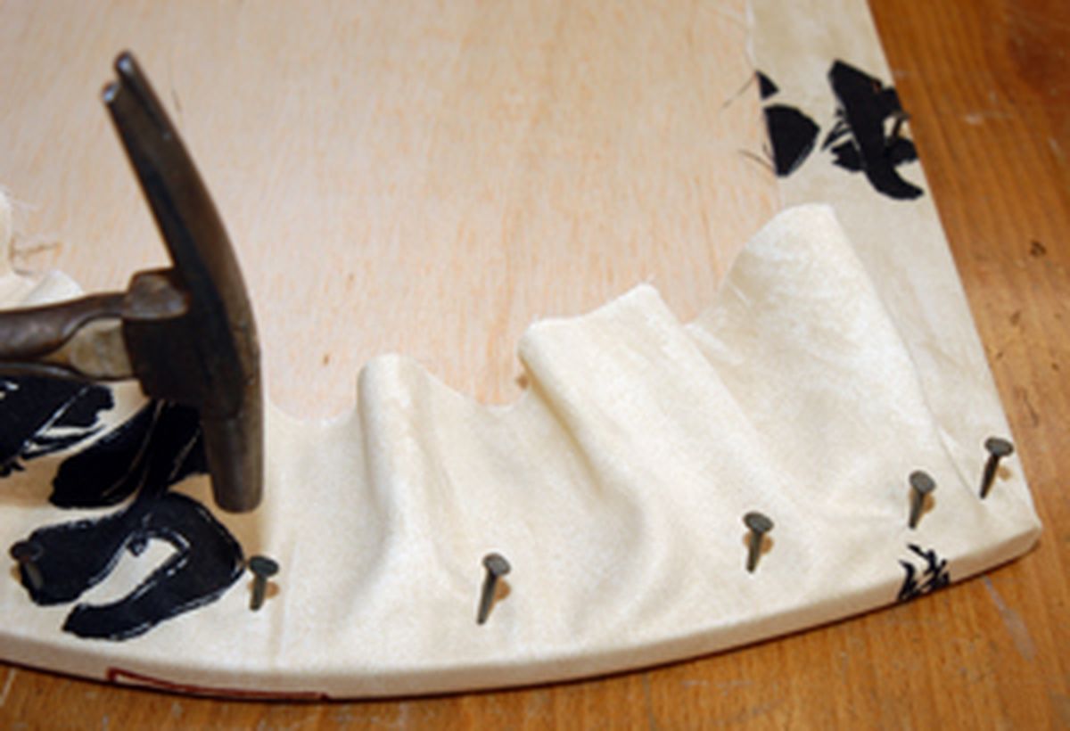 Biombo tapizado paso 5