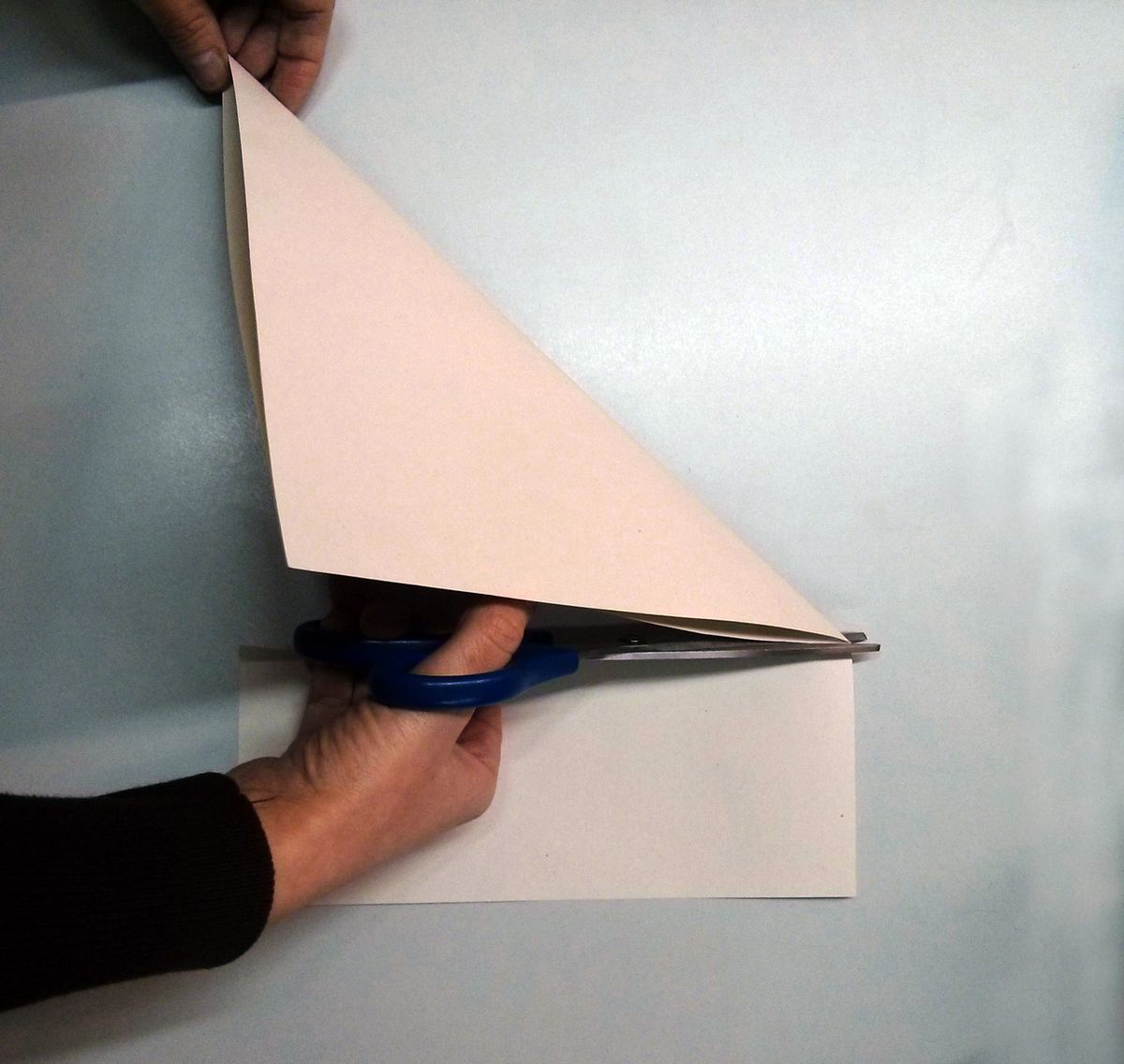 copos nieve papel paso 2