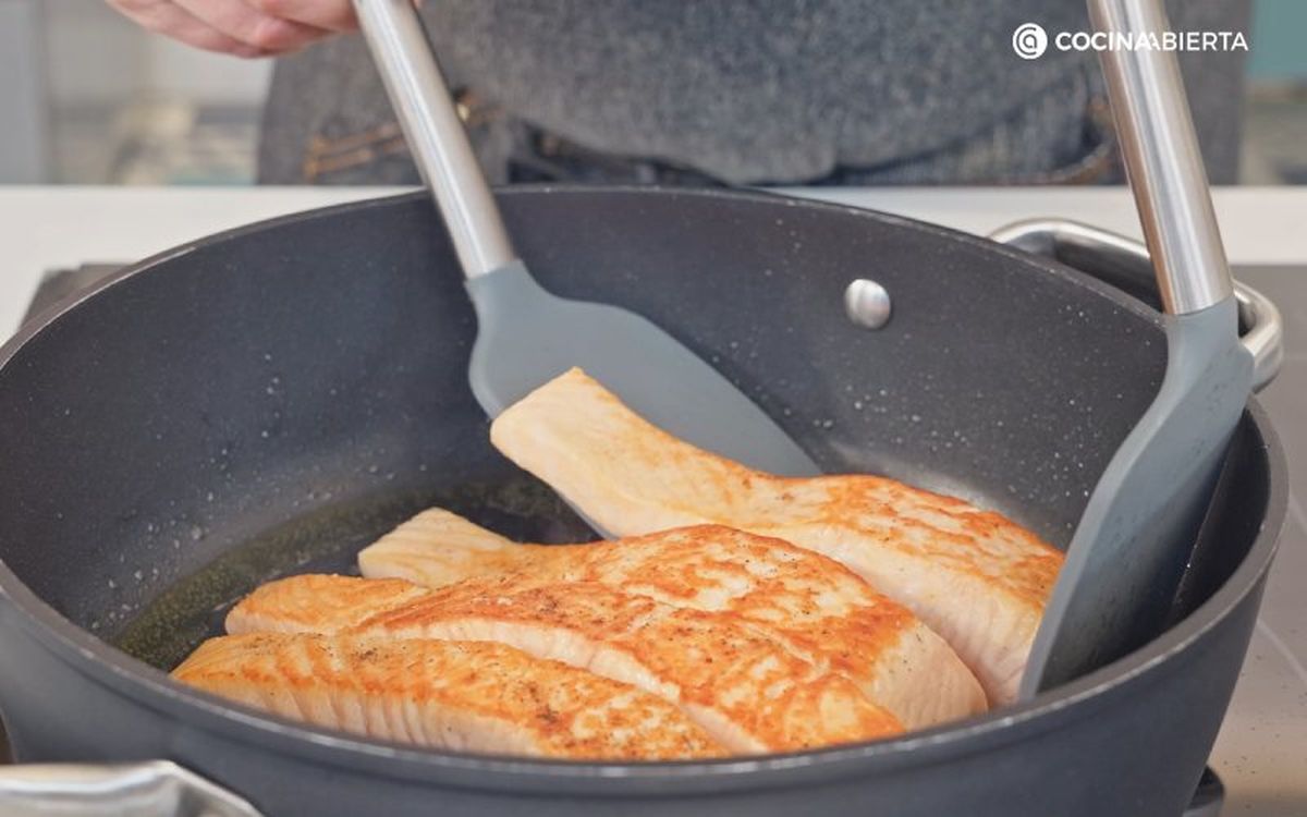 Salmón a la naranja - paso 1