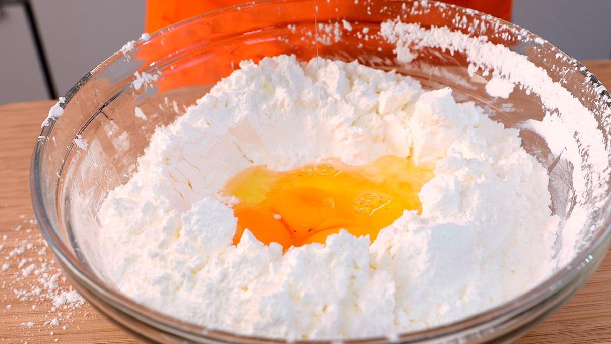 Receta de pan de queso o chipa  paso 1