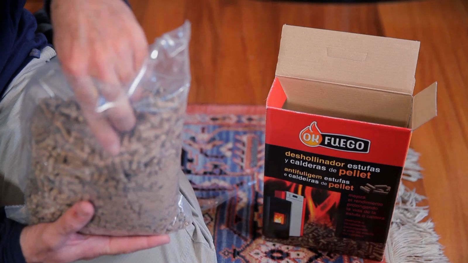 Deshollinar estufas y calderas de pellet paso 2 Deshollinar estufas y calderas de pellet paso 2