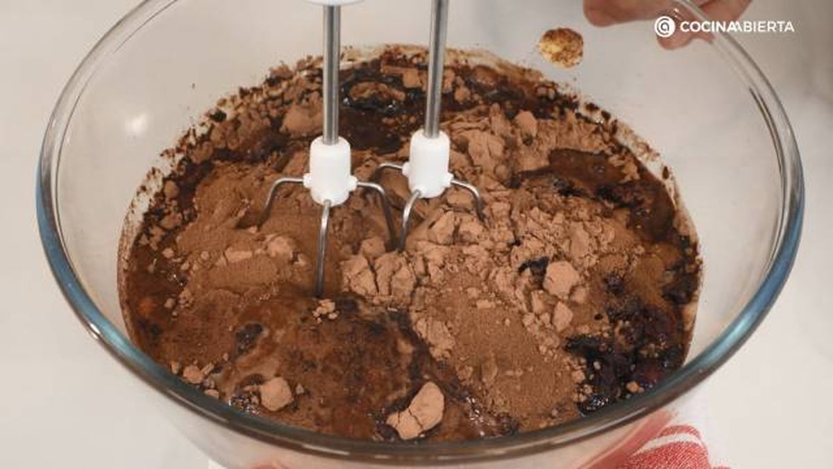 MARCILLA Muffins veganos chocolate cafe paso 2