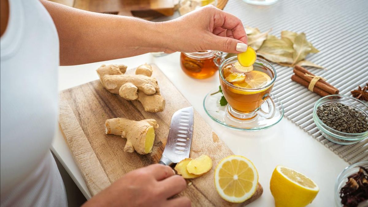 Infusión de jengibre