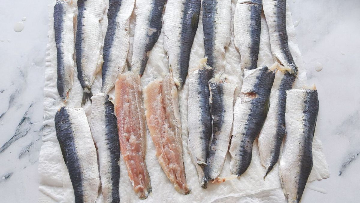 Secar las sardinas 
