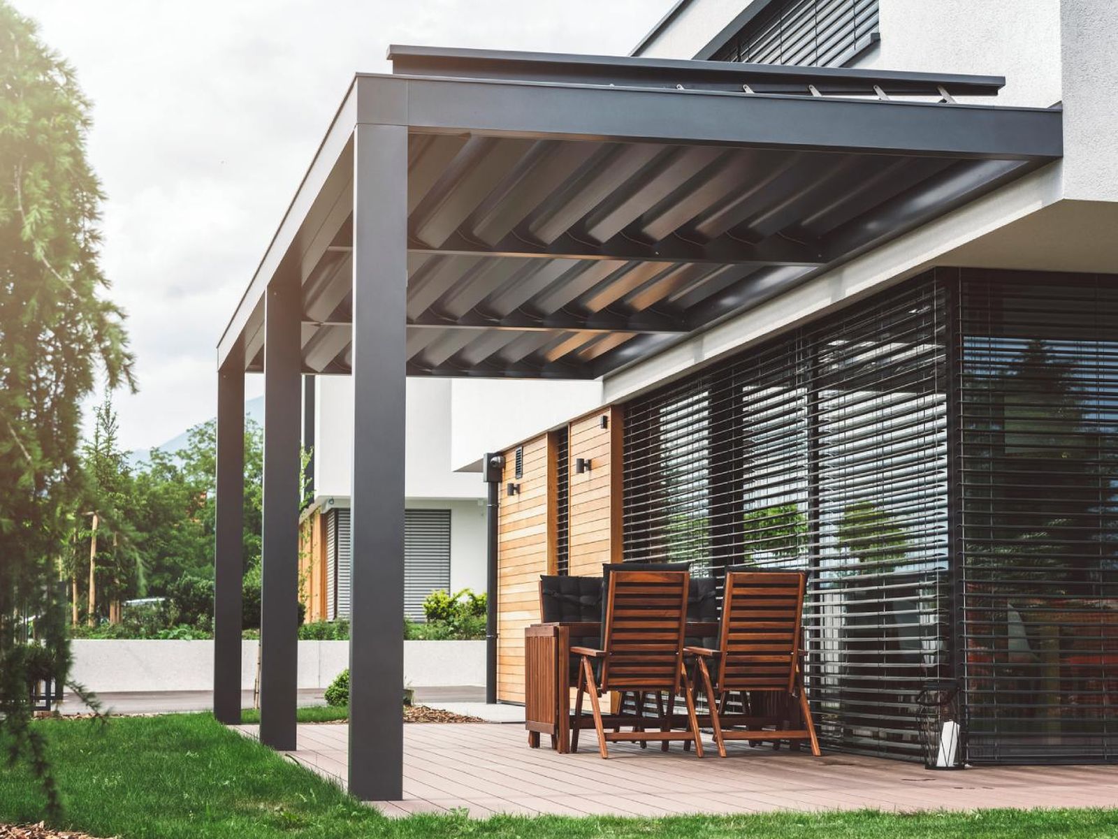 Pérgola de aluminio Pérgola de aluminio