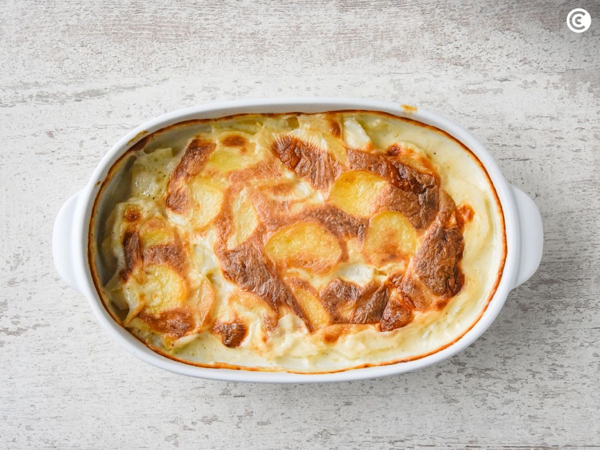 Gratinar las patatas