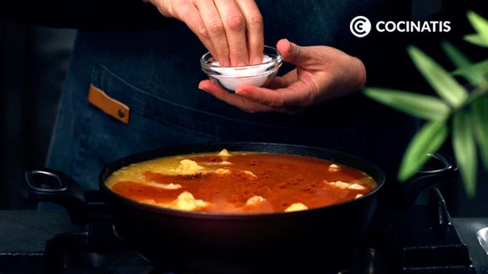 Receta de arroz con coliflor y bacalao paso 3 Receta de arroz con coliflor y bacalao paso 3