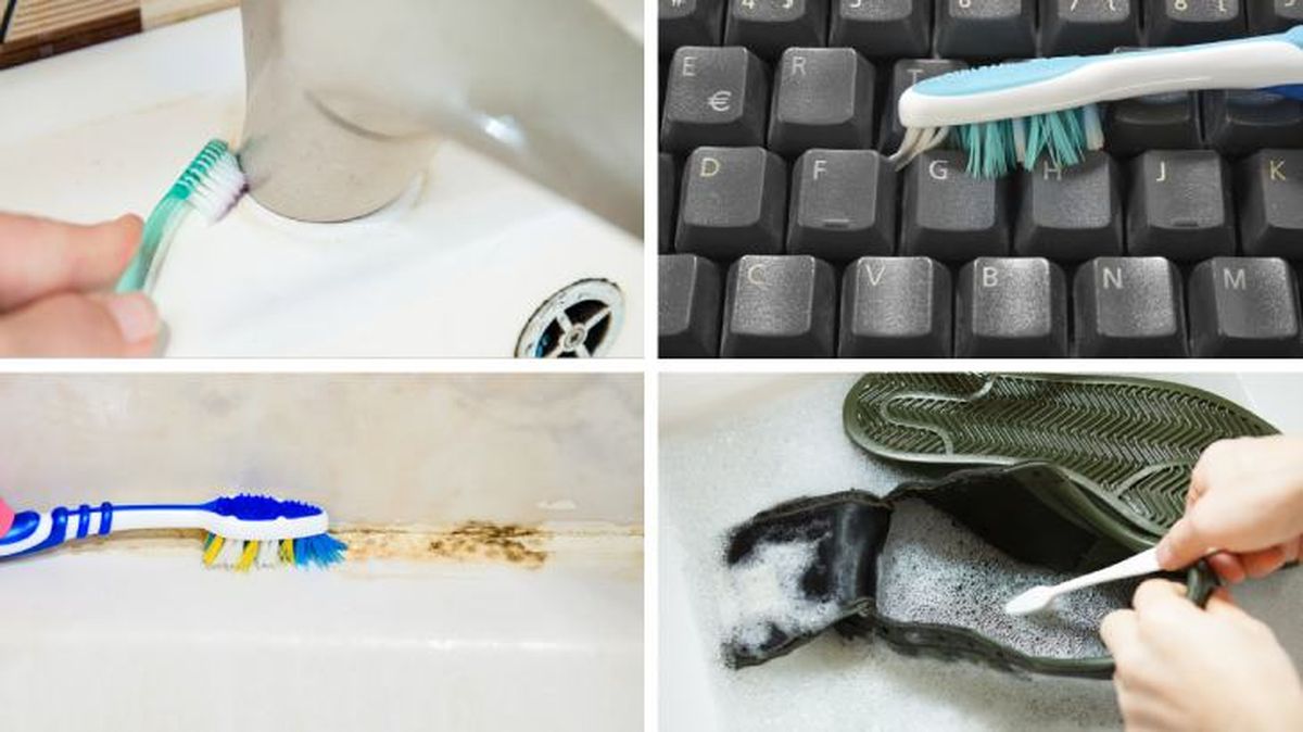 reutilizar cepillo de dientes limpieza