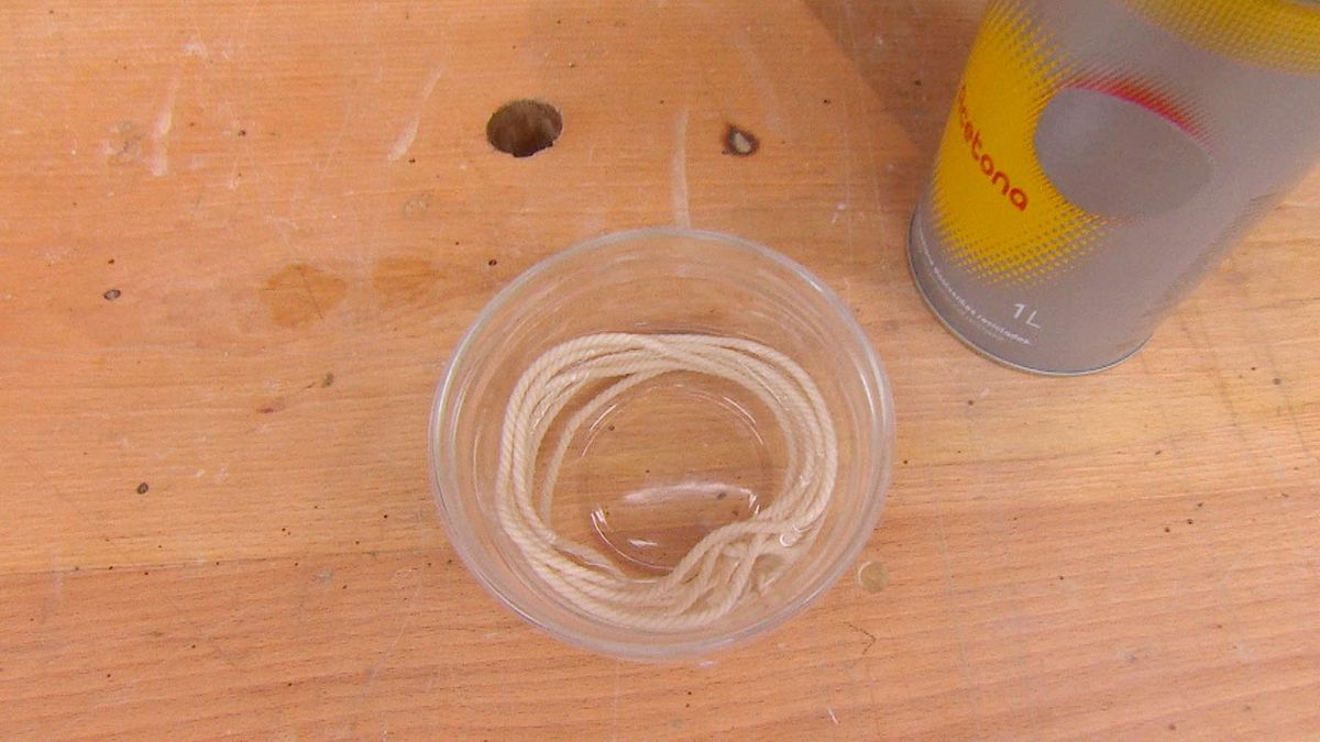 Botellas luminosas paso 8