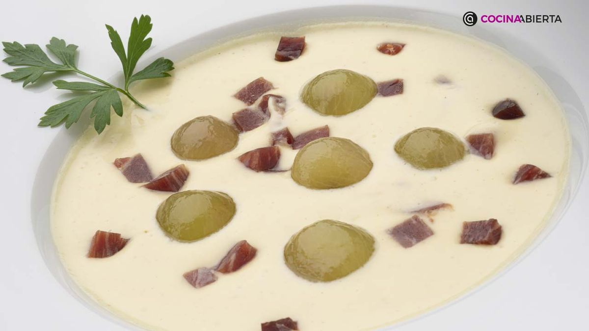 Ajo blanco, receta de Karlos Arguiñano