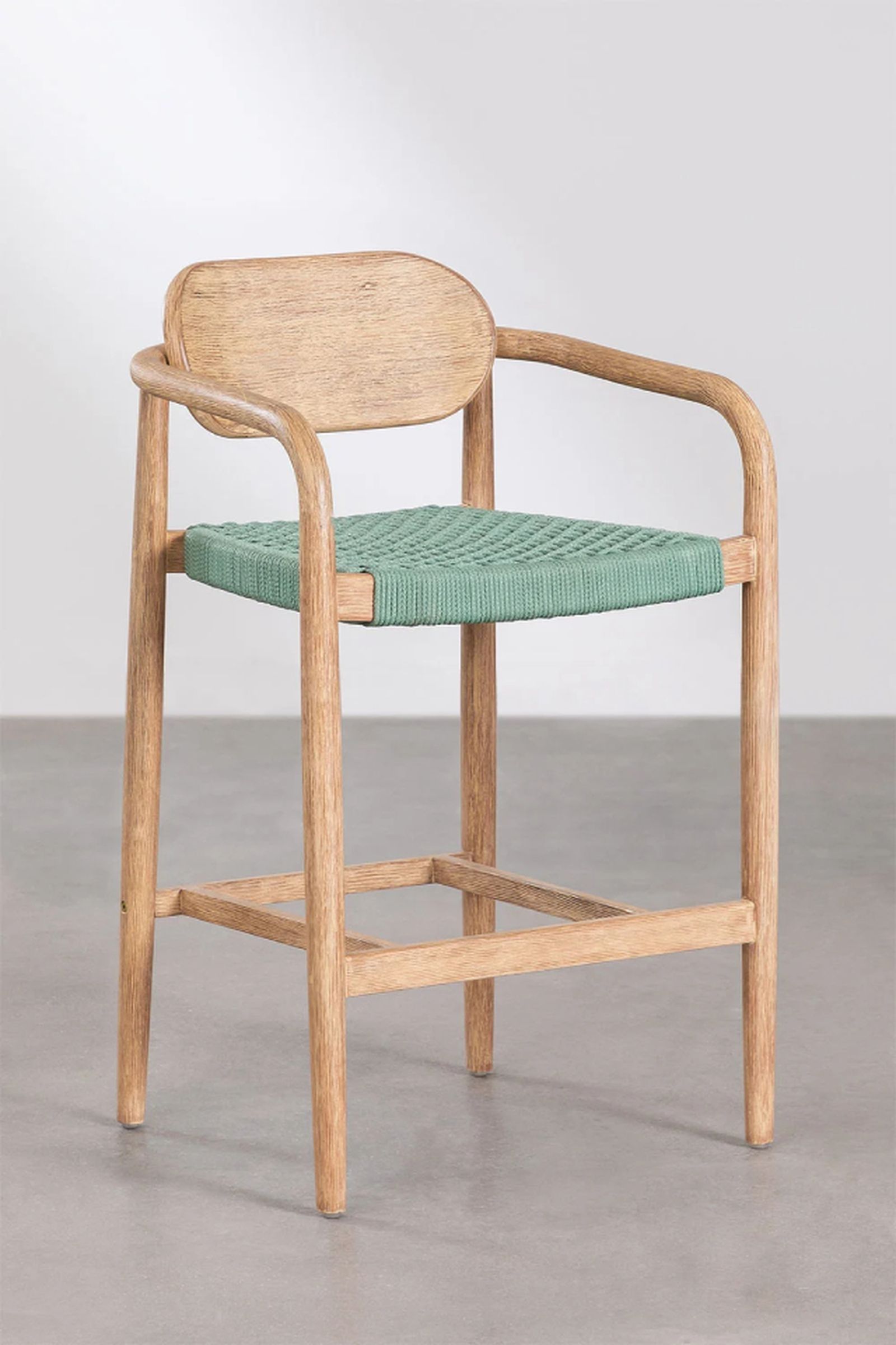 Taburete Alto en Madera Naele Taburete Alto en Madera Naele