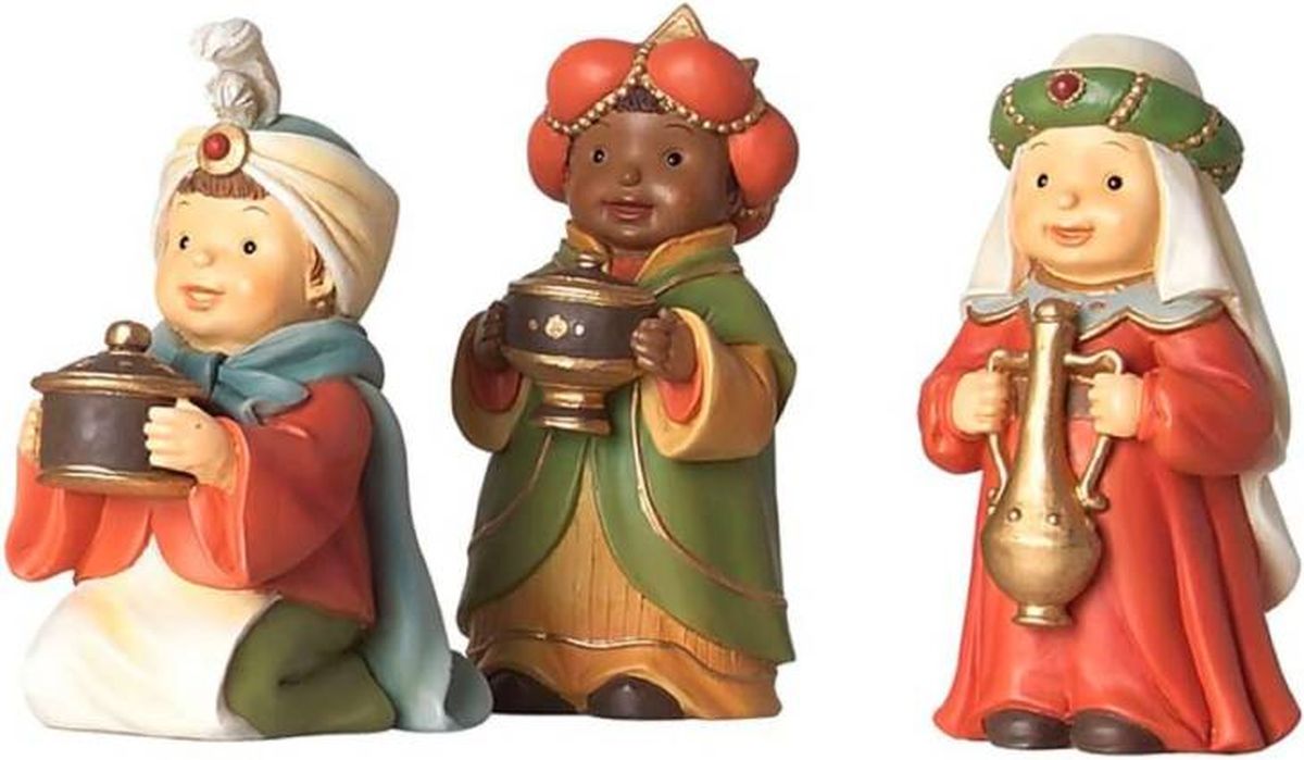 belen navidad estilo infantil reyes magos amazon