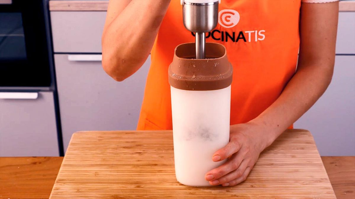 Receta de bebida de coco  paso 2