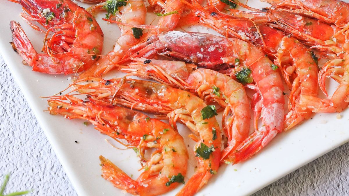 Gambas a la plancha