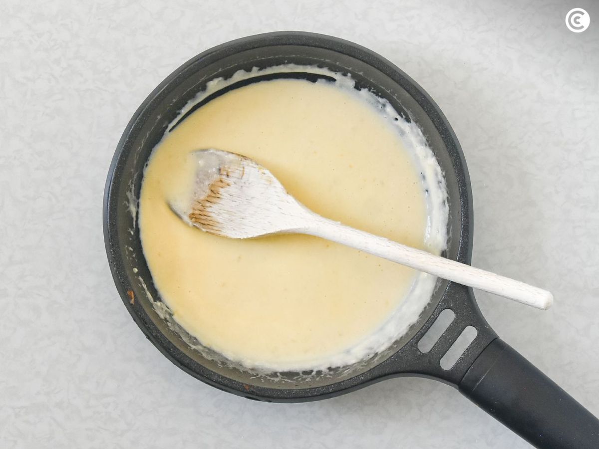 Salsa carbonara para pizza