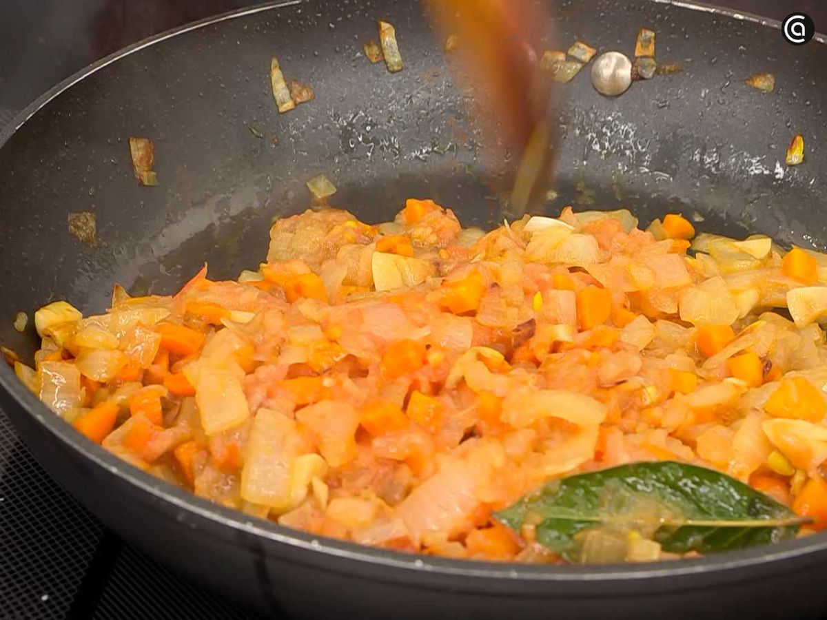 Rehoga las hortalizas