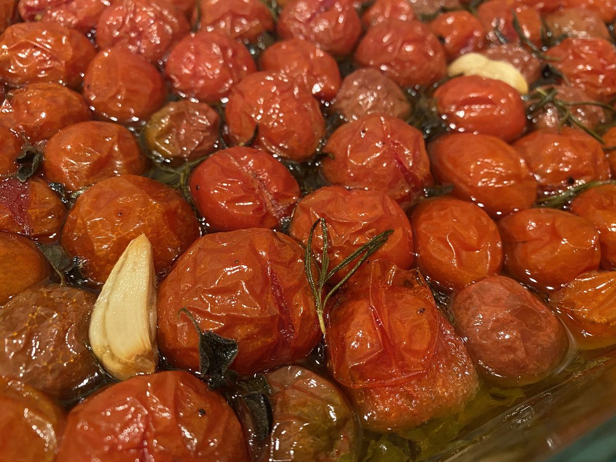 Tomates confitados