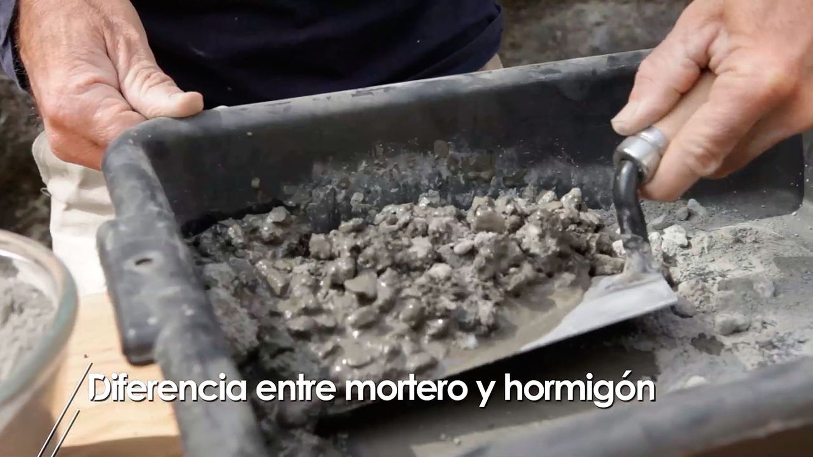 Diferencias entre hormigón y mortero 8 Diferencias entre hormigón y mortero 8