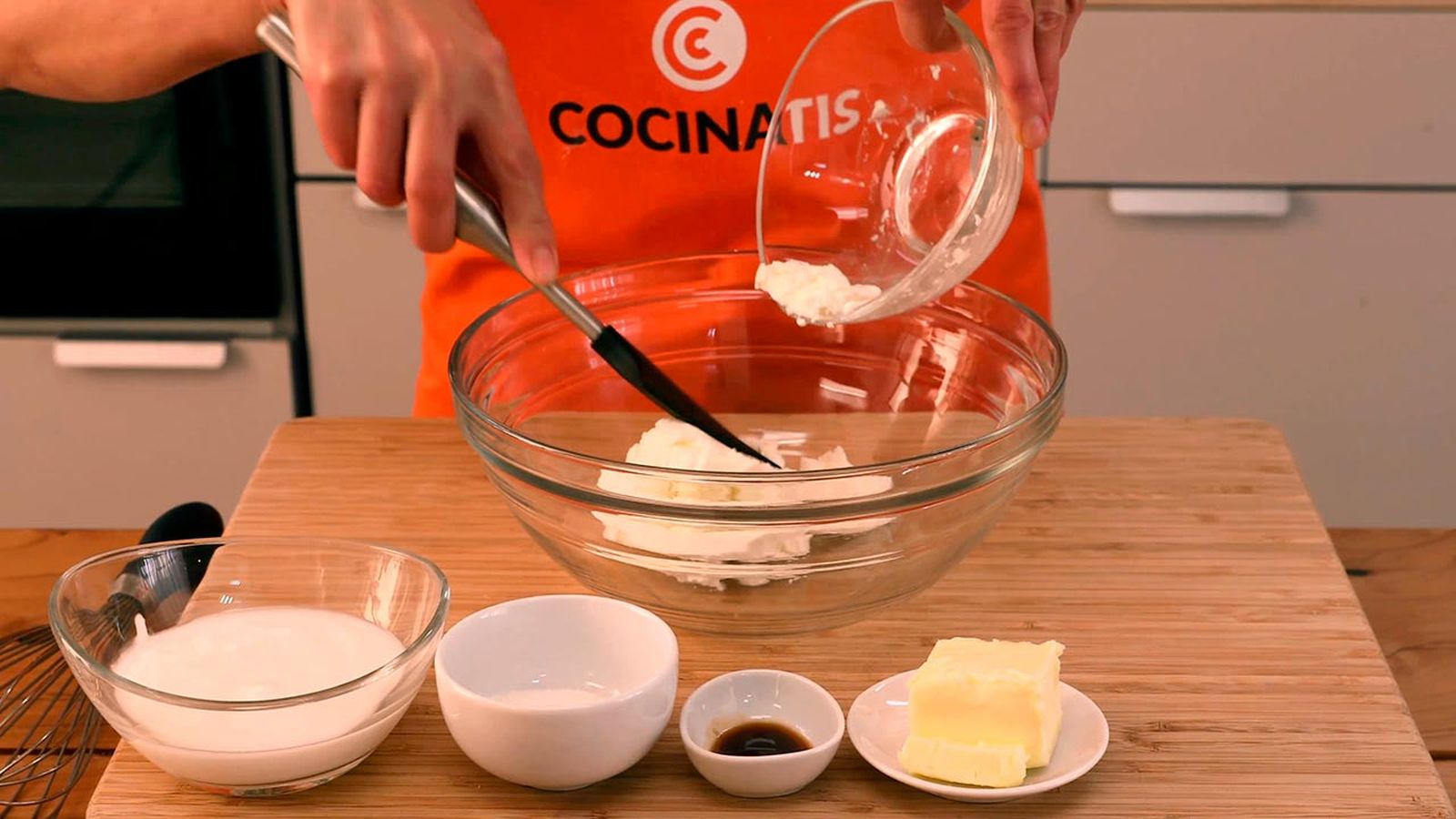 Receta de cheesecake japonés paso 3 Receta de cheesecake japonés paso 3