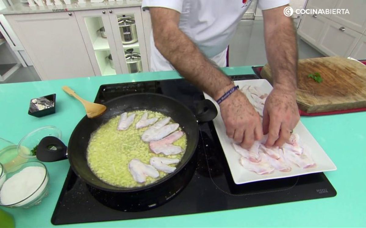 Elige kokotxas frescas de buena calidad