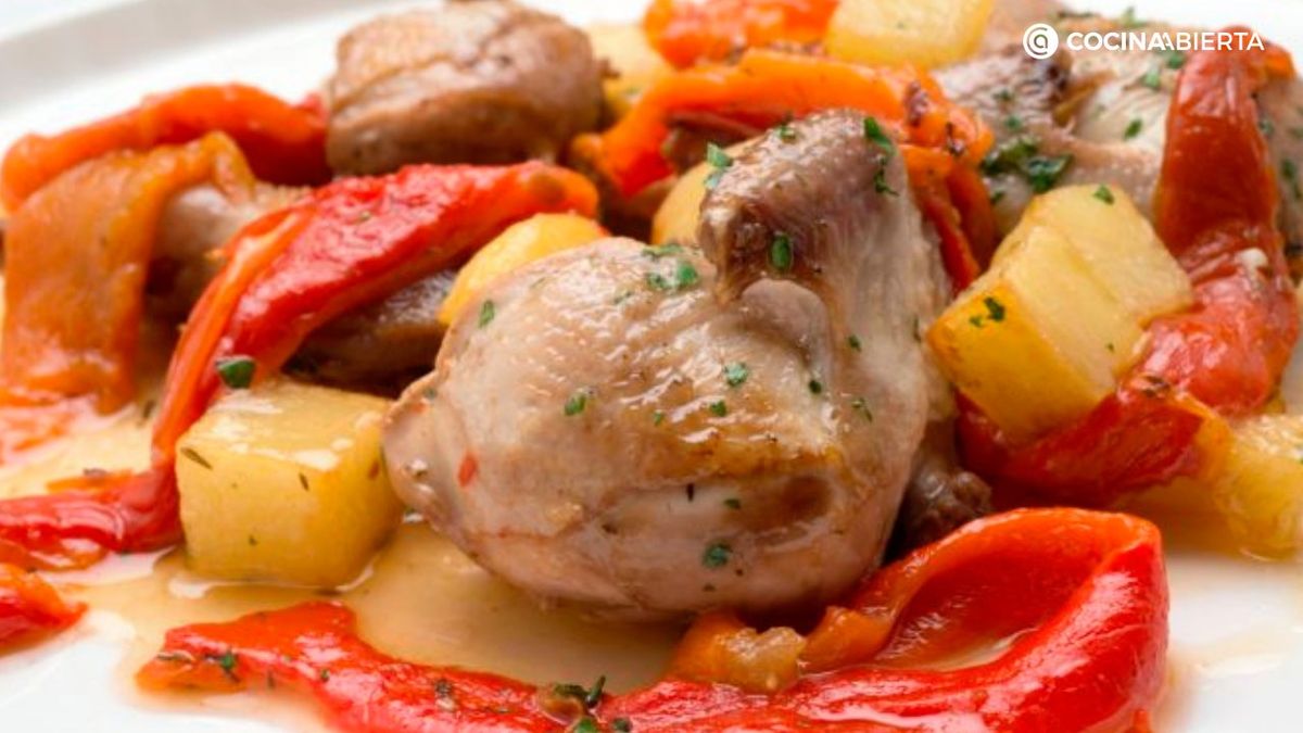 Un plato delicioso y sabroso