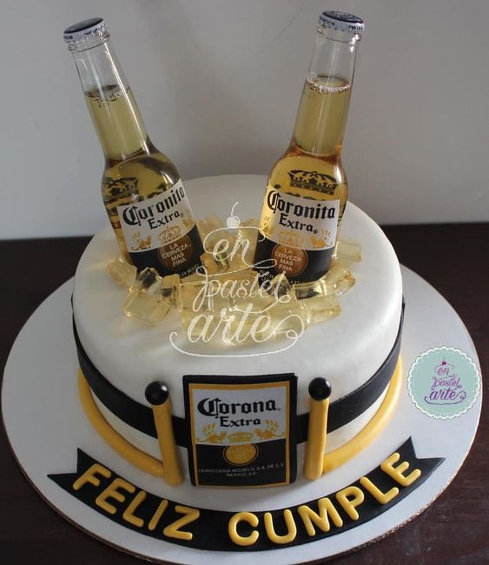 tarta cumpleanos cerveza corona pinterest tarta cumpleanos cerveza corona pinterest
